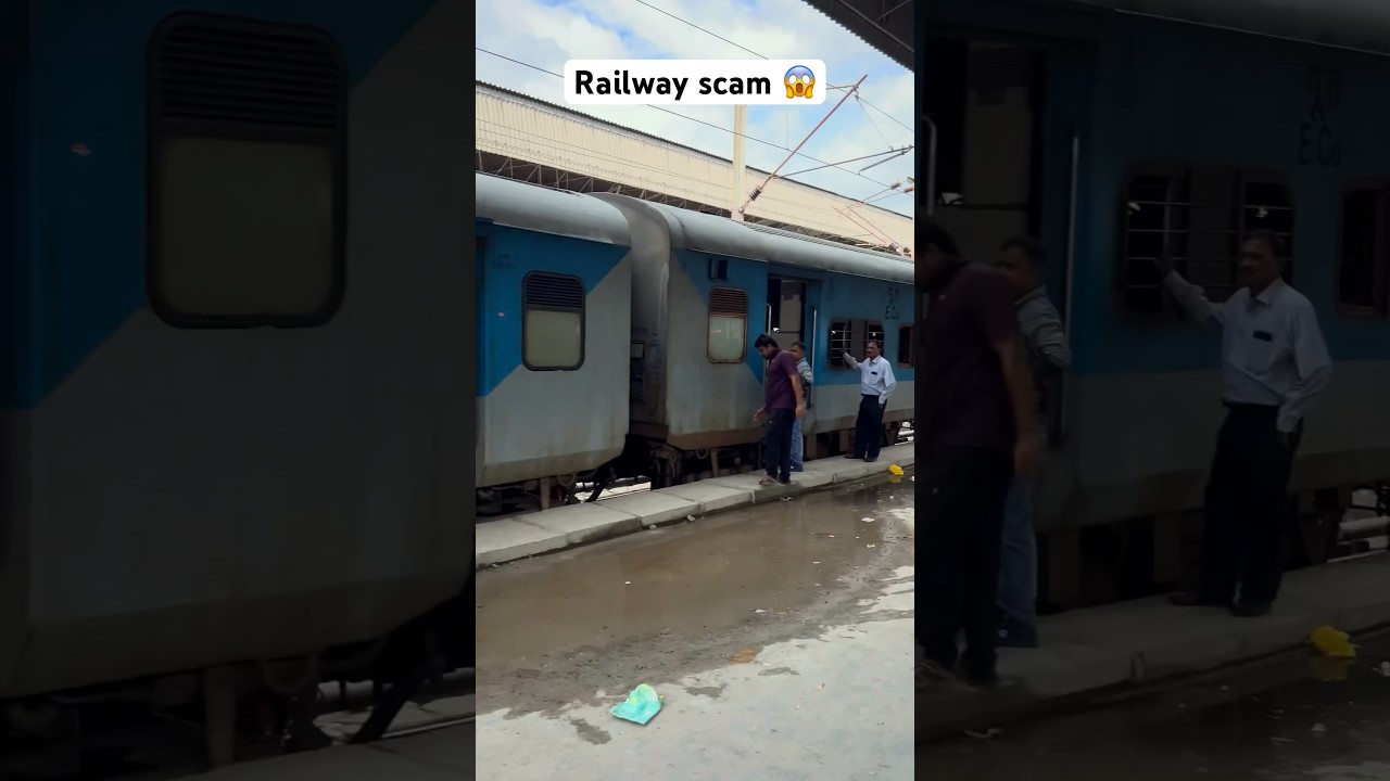 Railway scam  #trending #minivlog #youtubeshorts #funny #memes #shorts #viralreel #comedy #memes