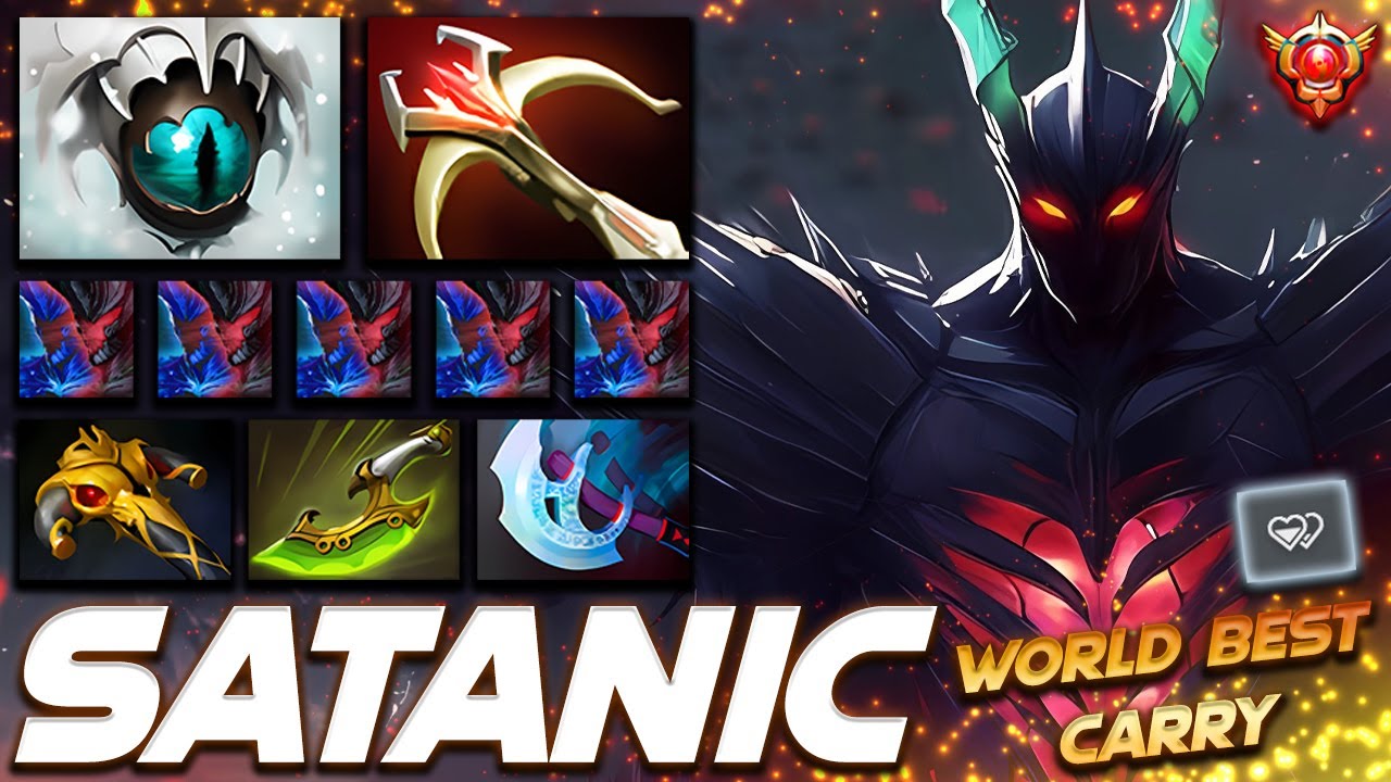 Satanic Terrorblade World Best Carry - Dota 2 Pro Gameplay [Watch & Learn]