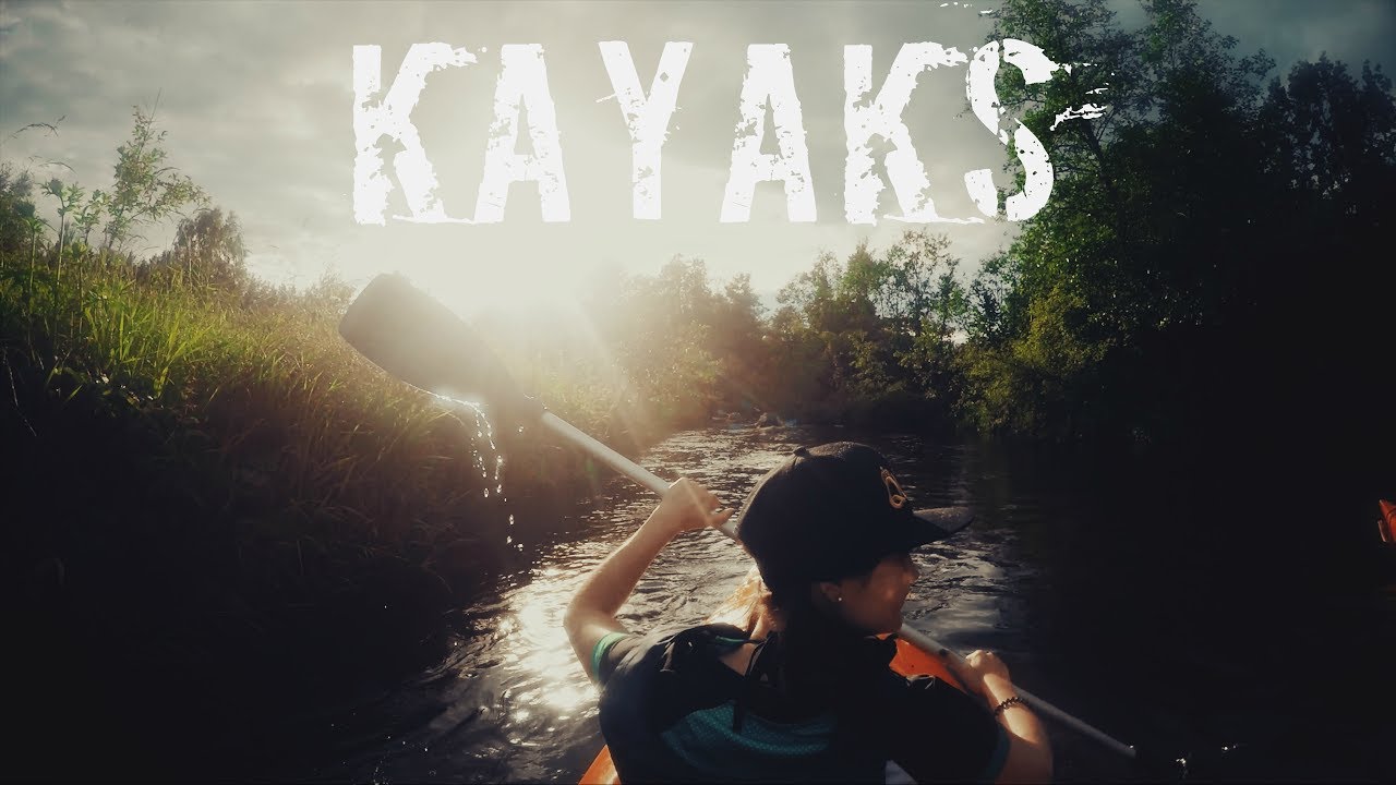 Kayaks Vilnia River From Kena // Summer 2017