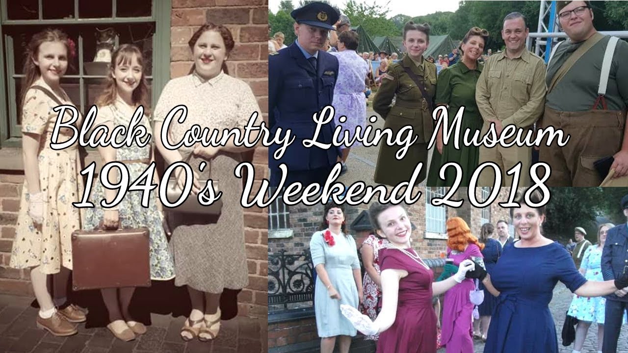 Black Country Living Museum 1940's Weekend 2018 | Vlog | ForeverLottie