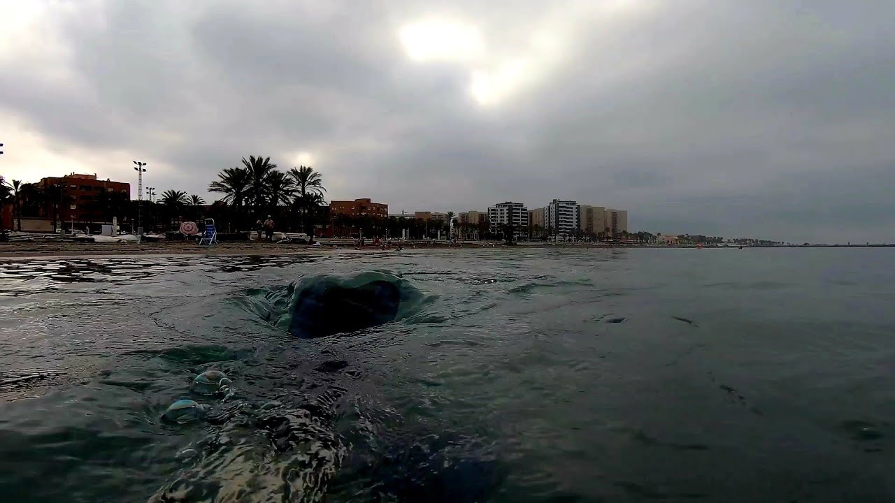 Almería - bucear sin sol / nurkowanie bez słońca