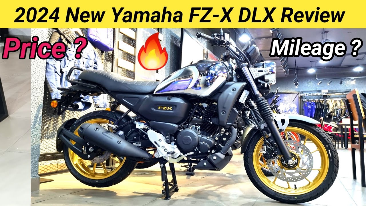2024 New Yamaha FZ-X DLX Review | Yamaha FZ-X DLX Review | Price Mileage Engine Detailed Review