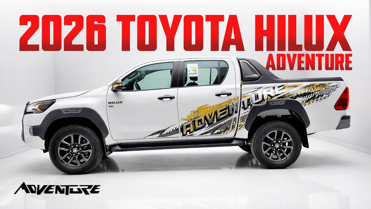 New 2026 Toyota Hilux Adventure 4.0L In-Depth Walkaround Exterior & Interior