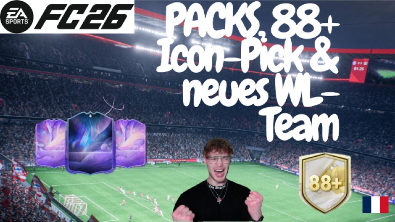 EAFC RTG Packs, Icon Pick & Neues WL Team