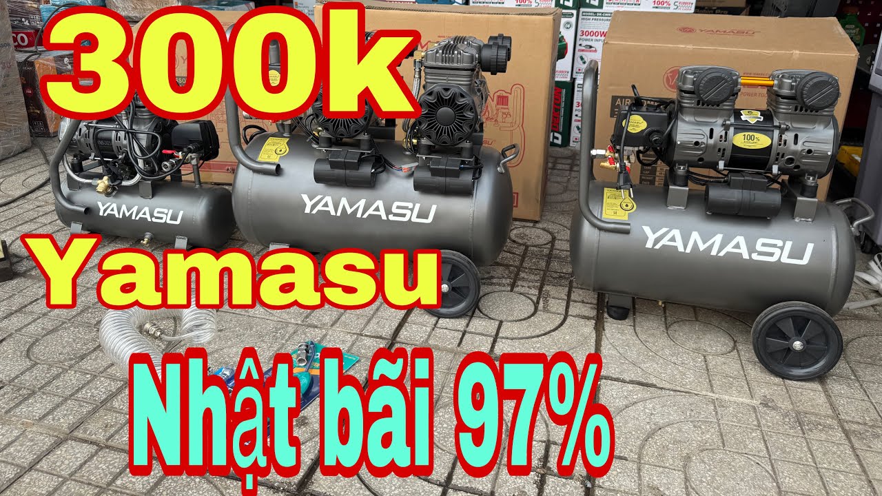 🔴🔴 máy nén khí Nhật yamasu hãng mới 97% hàng nguyên xin đẹp giá cực đẹp alo 0356617777