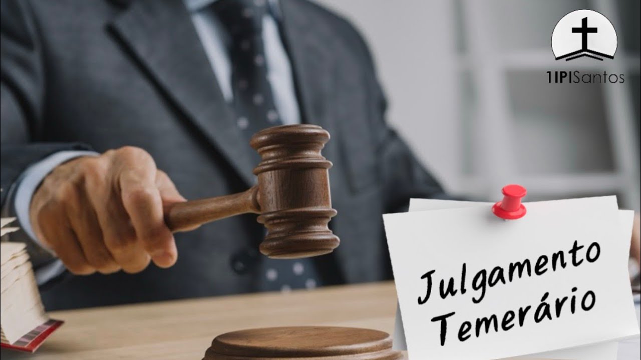 CUIDADO COM O JULGAMENTO TEMERÁRIO | 1Ipi de Santos #devocional 