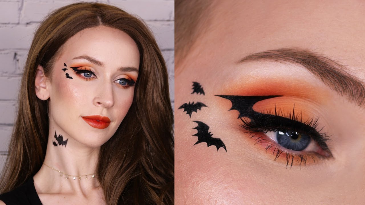 It's freakin' bats 🦇halloween makeup tutorial