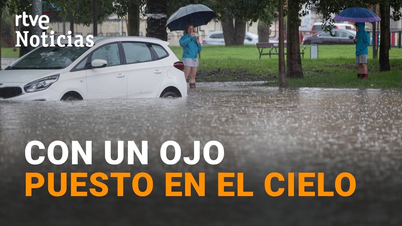 LLUVIAS y TORMENTAS en toda ESPAÑA, hay 14 COMUNIDADES en aviso AMARILLO | RTVE Noticias