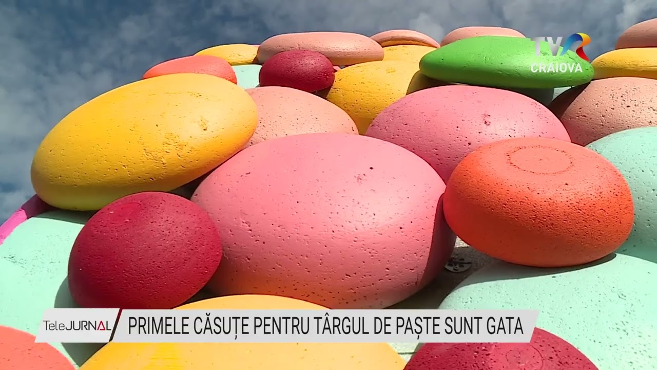 PRIMELE CĂSUȚE PENTRU TÂRGUL DE PAȘTE SUNT GATA