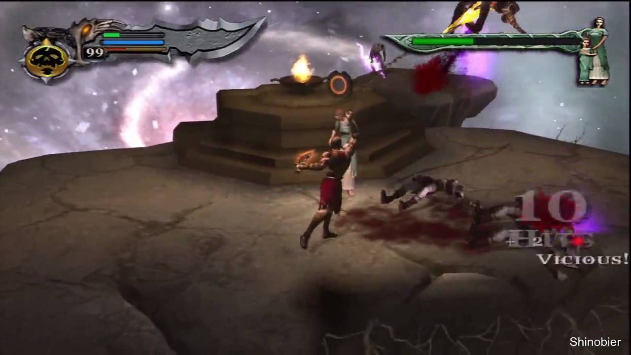 God of War God Mode No Upgrade Run+(Pain) Clone War HD