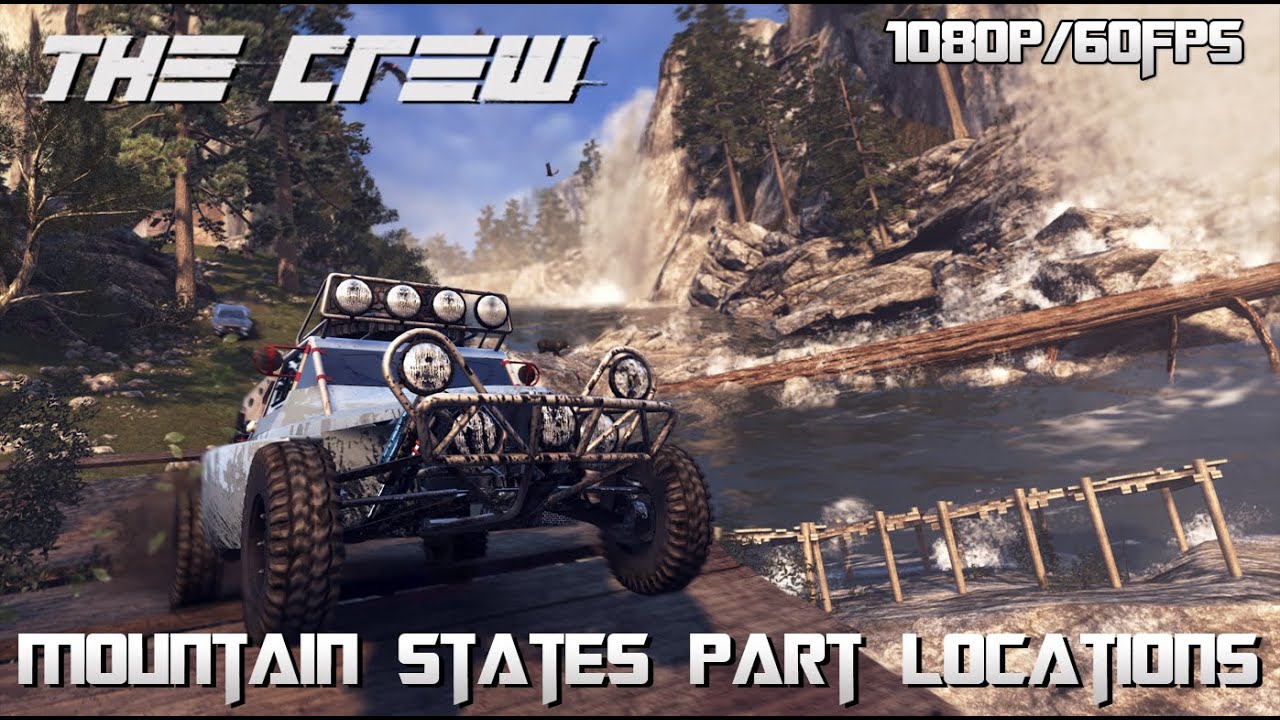 The Crew Hidden Car Part Locations (Mountain States)