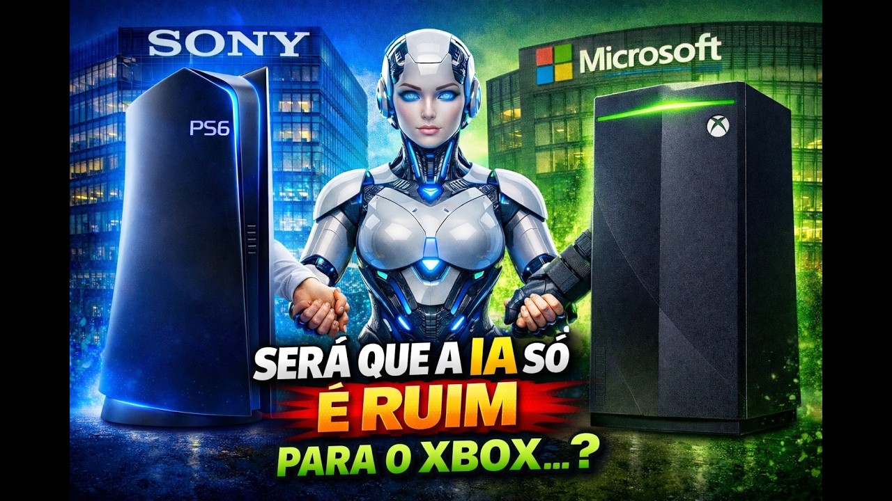 NA CABEÇA DOS YOUTUBERZINHO SONYSTINHAS A INTELIGÊNCIA ARTIFICIAL É RUIM PARA O XBOX!