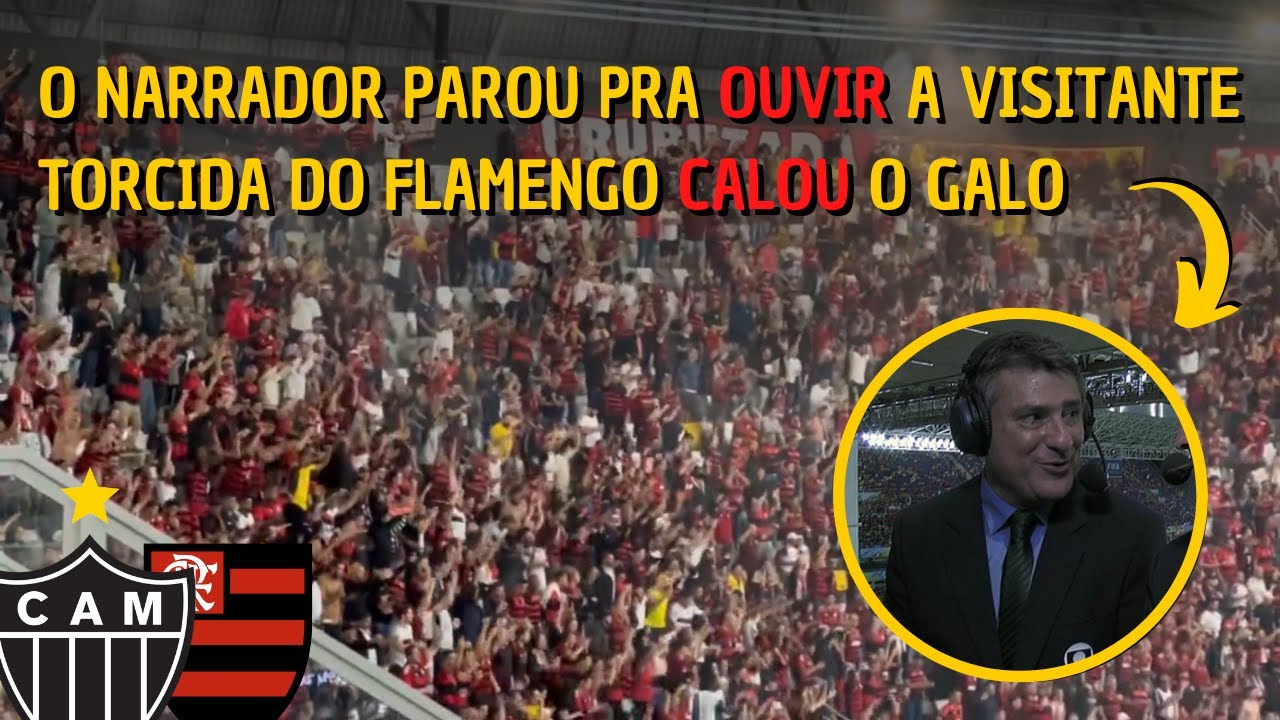 😱 A ARENA MRV VIROU O MARACANÃ! TORCIDA DO FLAMENGO CALOU A DO GALO (Atlético-MG 2x4 Flamengo)