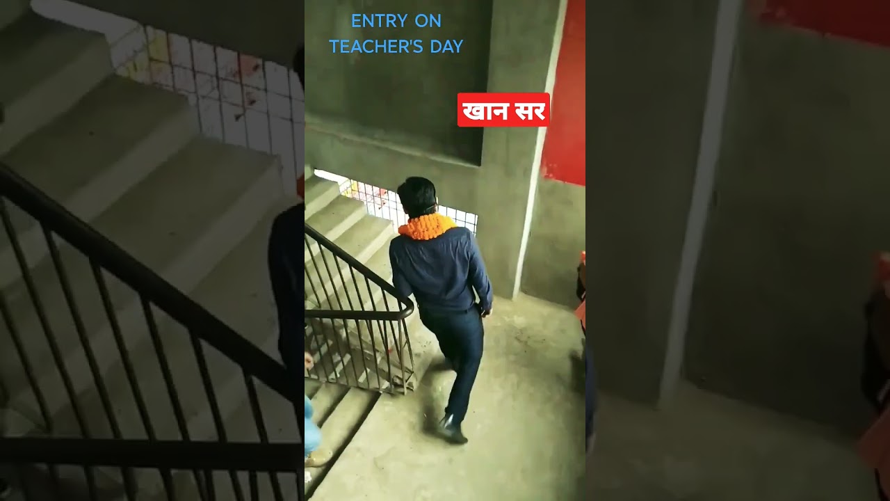 🙏🏼🙏🏼Khan sir ka teacher's day par coaching me entry🙏🏼🙏🏼❤❤PATNA❤❤#khansir #viral #trending