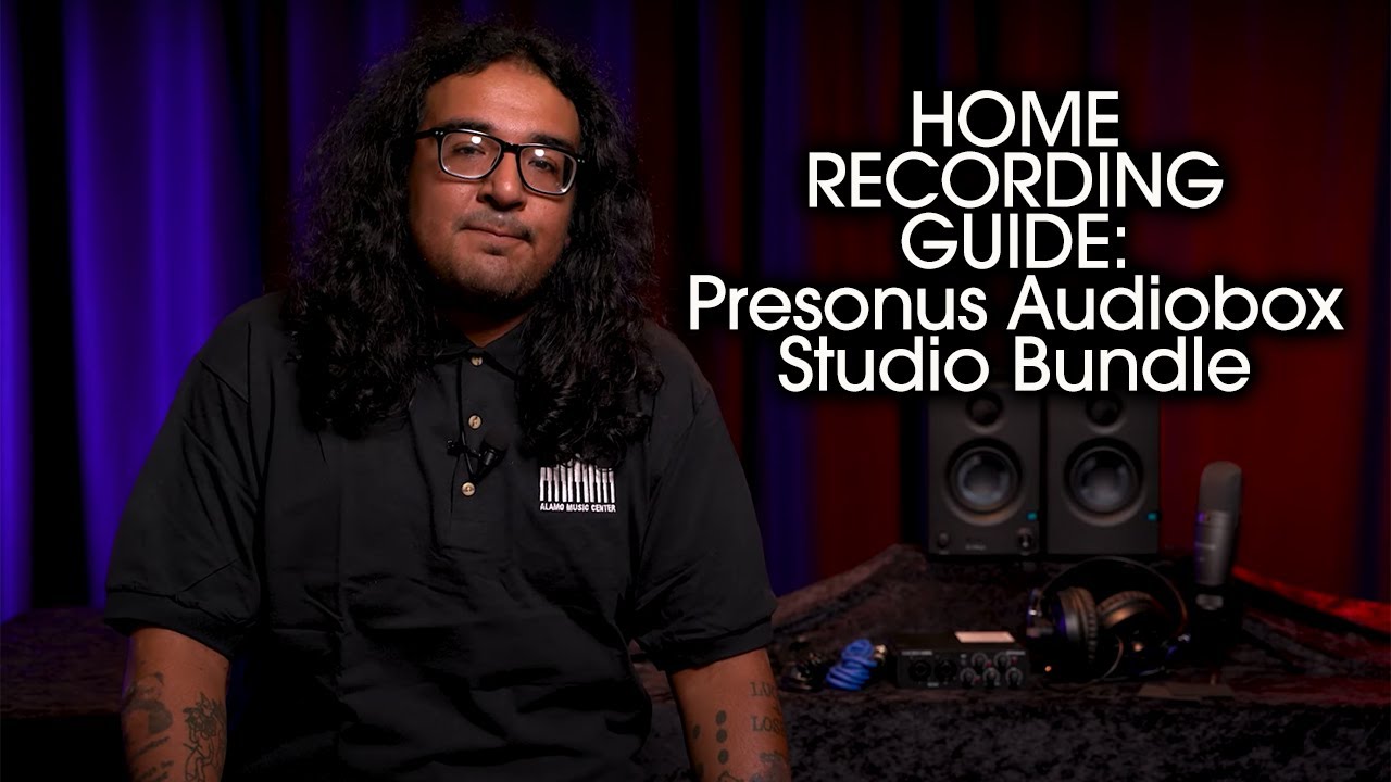 Presonus Audiobox Studio Ultimate Bundle | Home Recording Guide