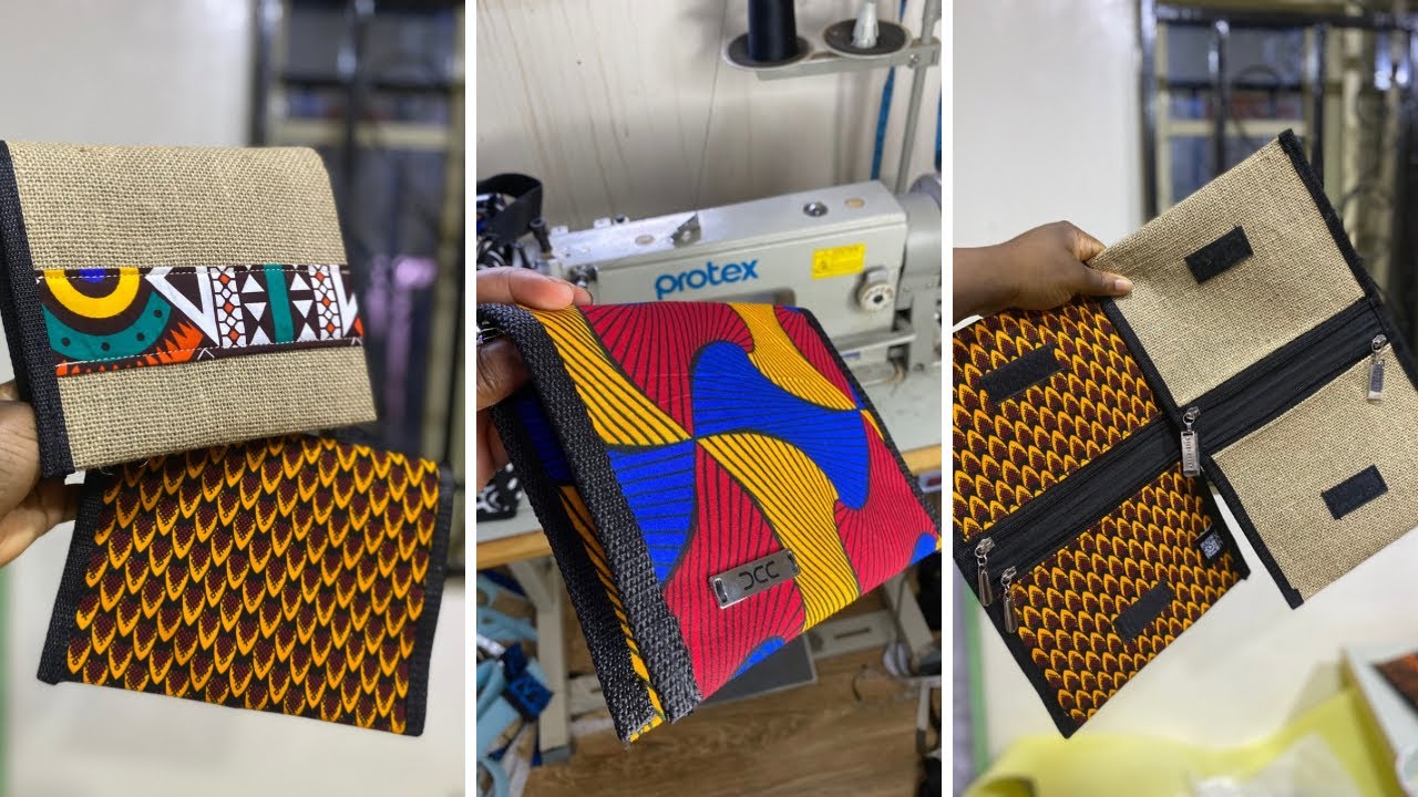 HOW TO MAKE 2-IN-1 ANKARA PURSE