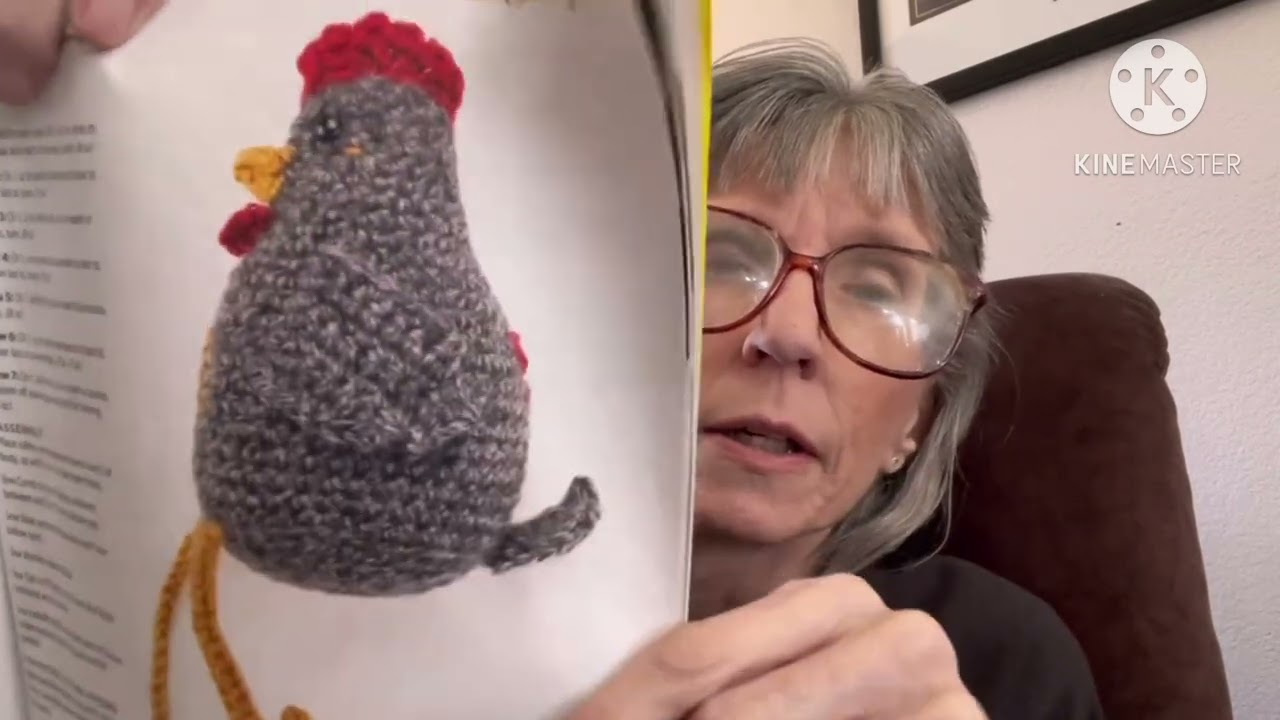 FlossTube #180: Crocheting some Chickens and Showing my Cross Stitch Wips🪡🧶