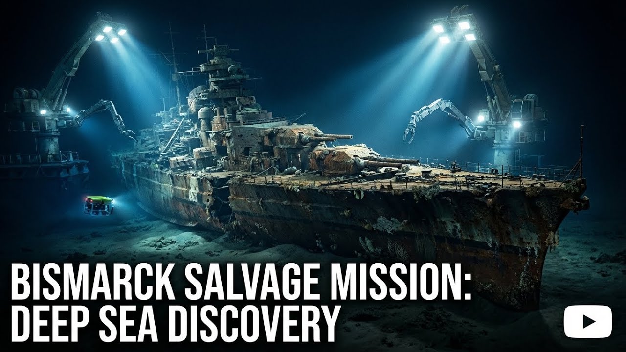 Mythical Salvage Restoring the Legendary Battleship Bismarck from the Ocean Floor