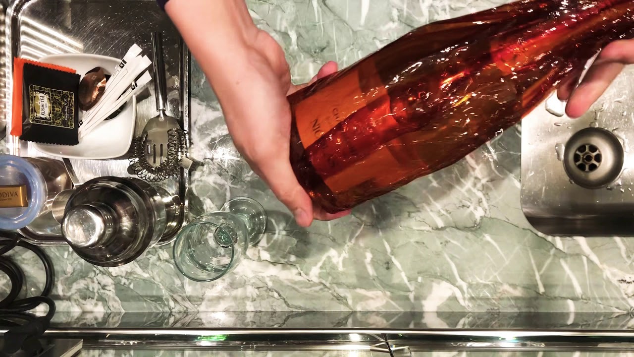 Champagne exclusive for Nicolas