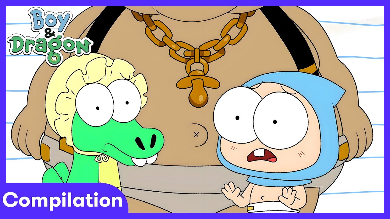 Boy & Dragon - Baby Jewel Heist Adventure! | WildBrain Kids | WildBrain Kids