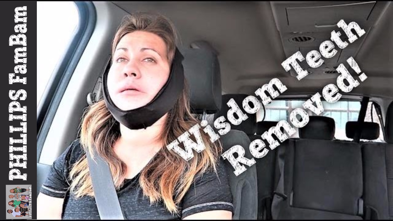GETTING MY WISDOM TEETH REMOVED | WISDOM TOOTH REMOVAL SURGERY REACTION | PHILLIPS FamBam Vlogs