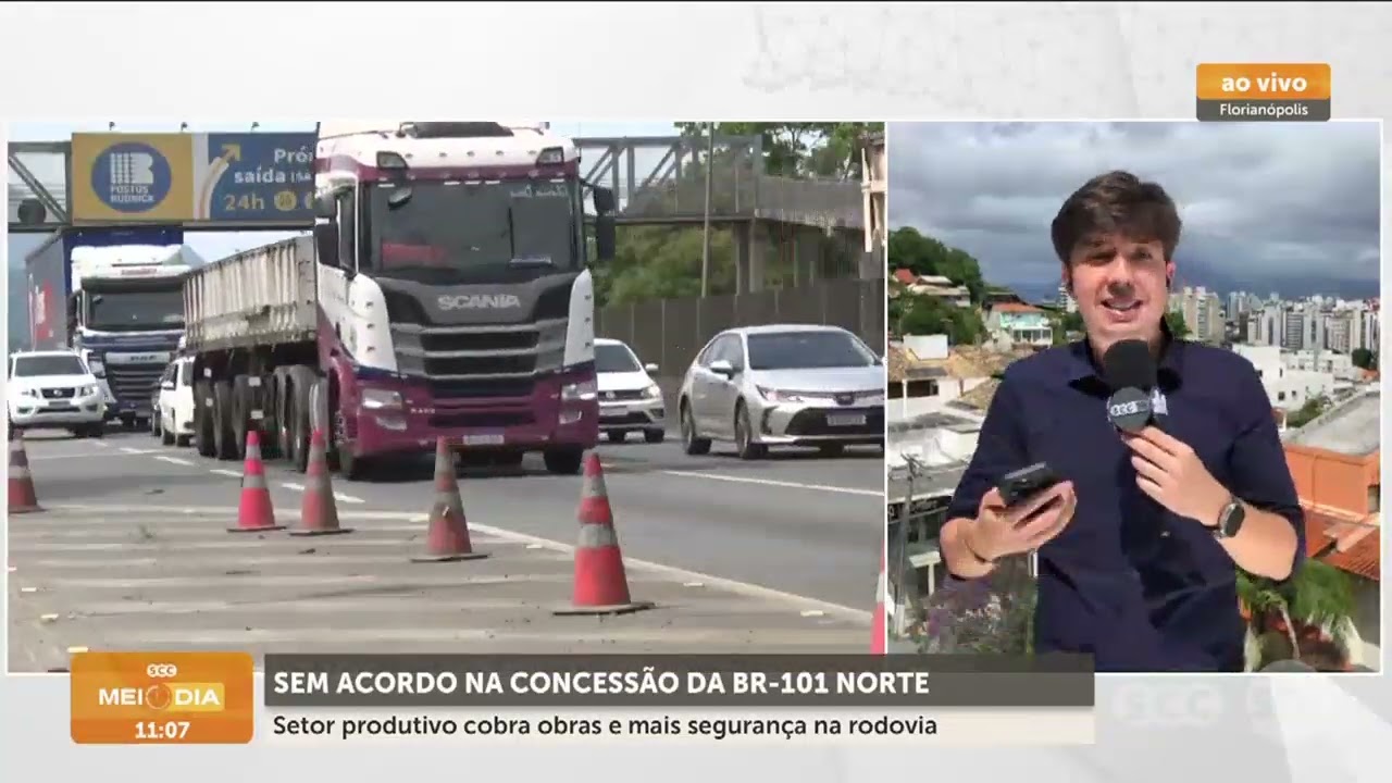 Sem acordo na concessão da BR-101 Norte: setor cobra obras | Trânsito | SCC Meio-Dia