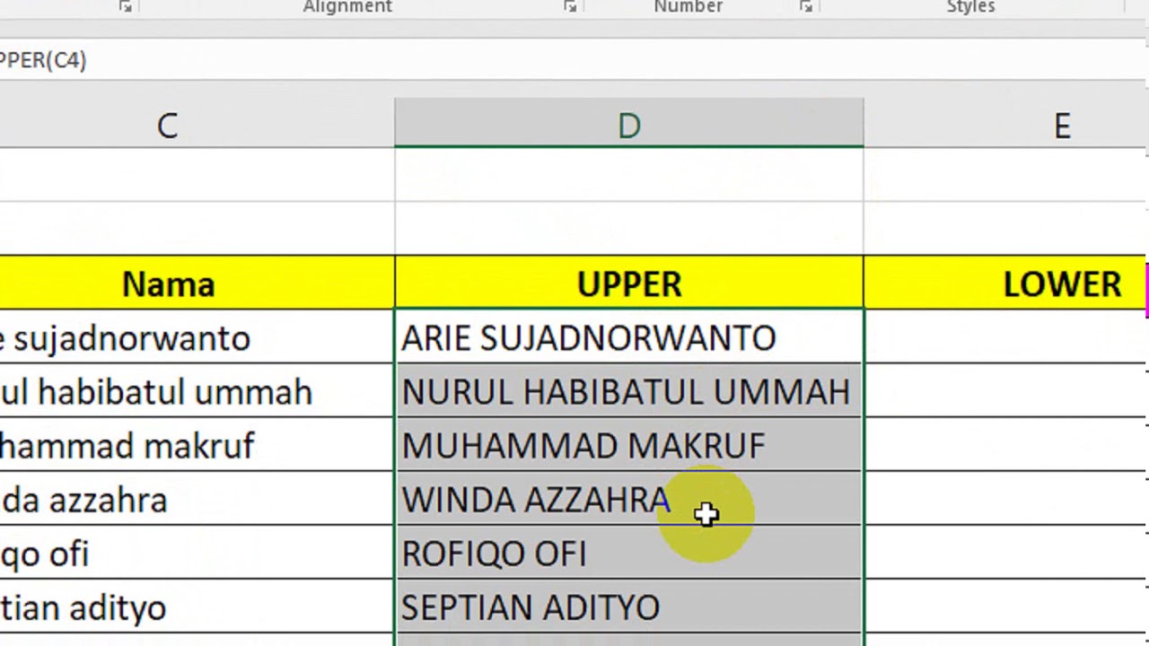 Cara Membesarkan dan Mengecilkan Teks di Excel Secara Otomatis