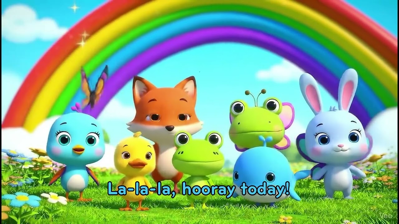 🎵 Rainbow Colors Song for Toddlers 🌈
