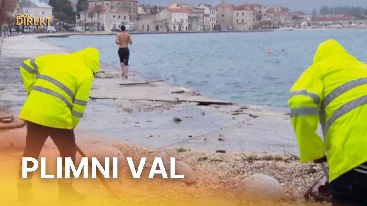Dalmatinci ovakvo jugo nisu doživjeli godinama: Svih sedam Kaštela bilo je pod vodom | RTL Direkt