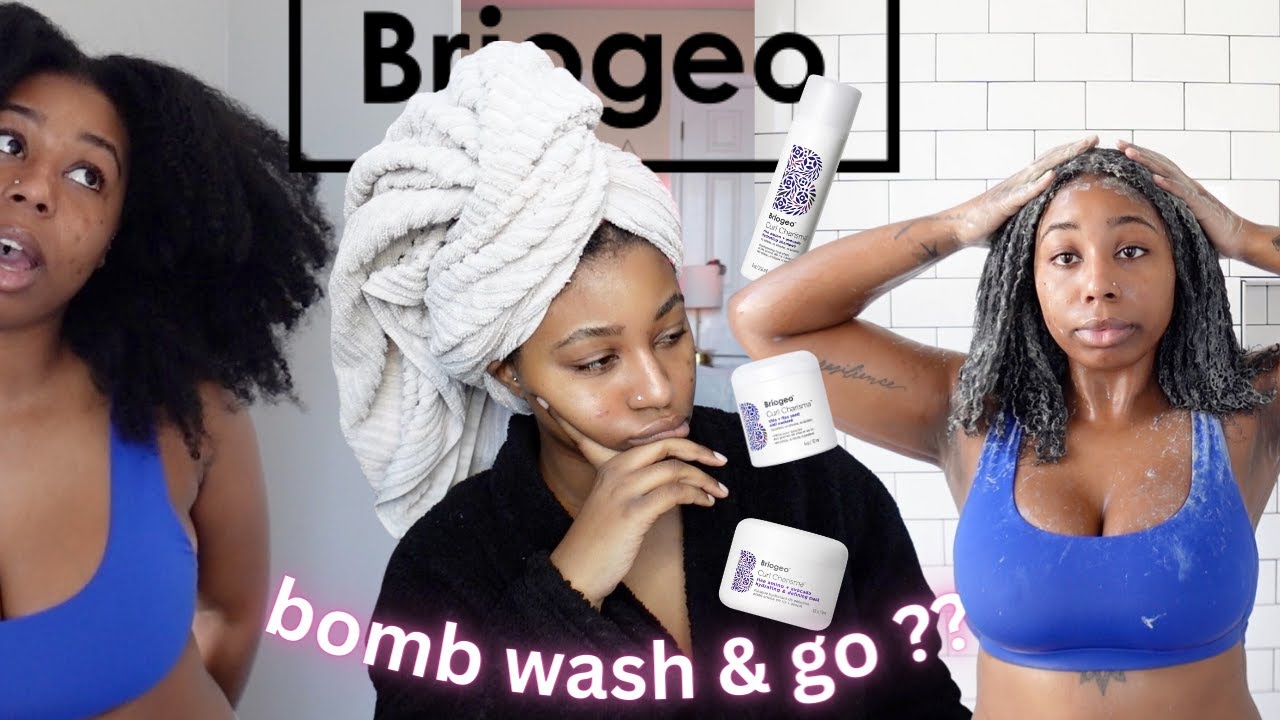 wash day ft Briogeo | curl charisma, creamy custard, bomb combo??