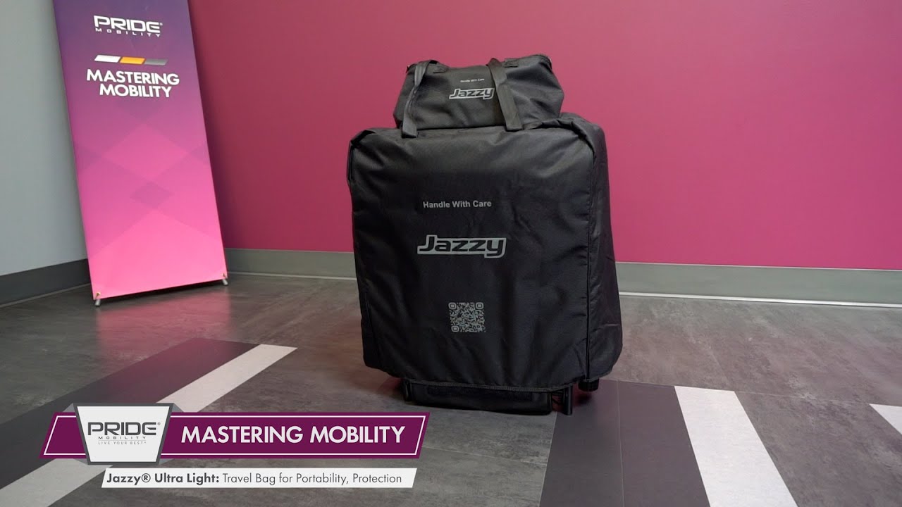 Mastering Mobility | Pride&reg; Mobility | Jazzy&reg; Travel Bag for the Jazzy&reg; Ultra Light