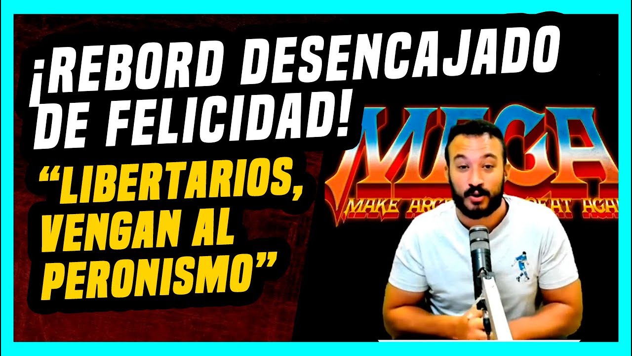 TOMÁS REBORD le pega en el piso a los libertarios