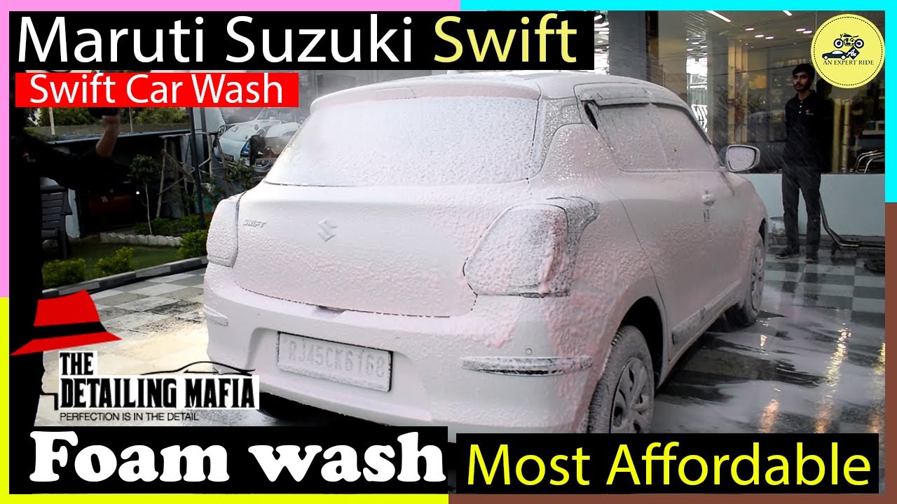 Foam wash | SWIFT Car Wash | Complete Interior Exterior Deep Cleaning | The Detailing Mafia Jaipur