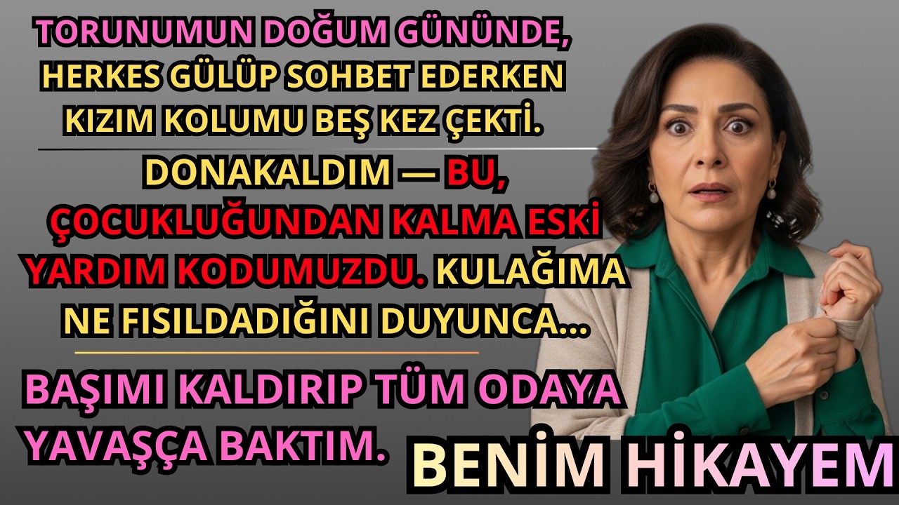 TORUNUMUN DOĞUM GÜNÜNDE KIZIM KOLUMU İKİ KEZ ÇEKTİ — O ANDA BİR ŞEYLERİN YANLIŞ OLDUĞUNU ANLADIM