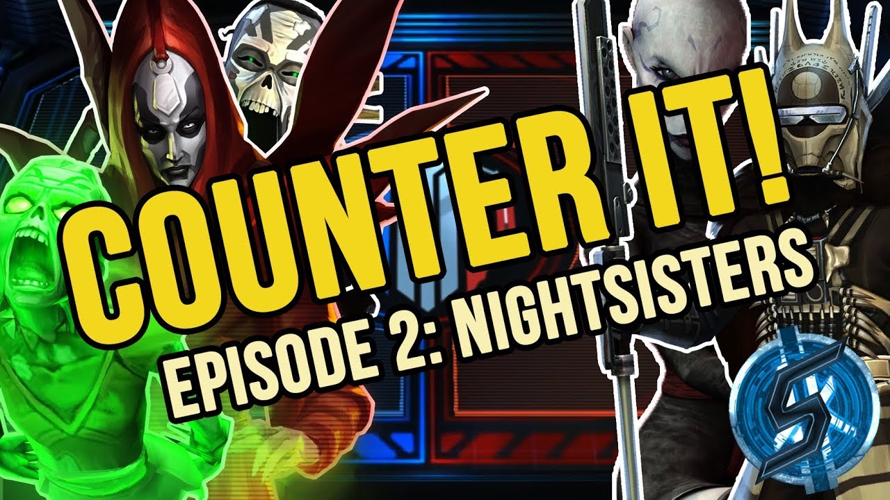 TW&GA - How to beat Nightsisters | Counter It! Episode 2 - SWGoH