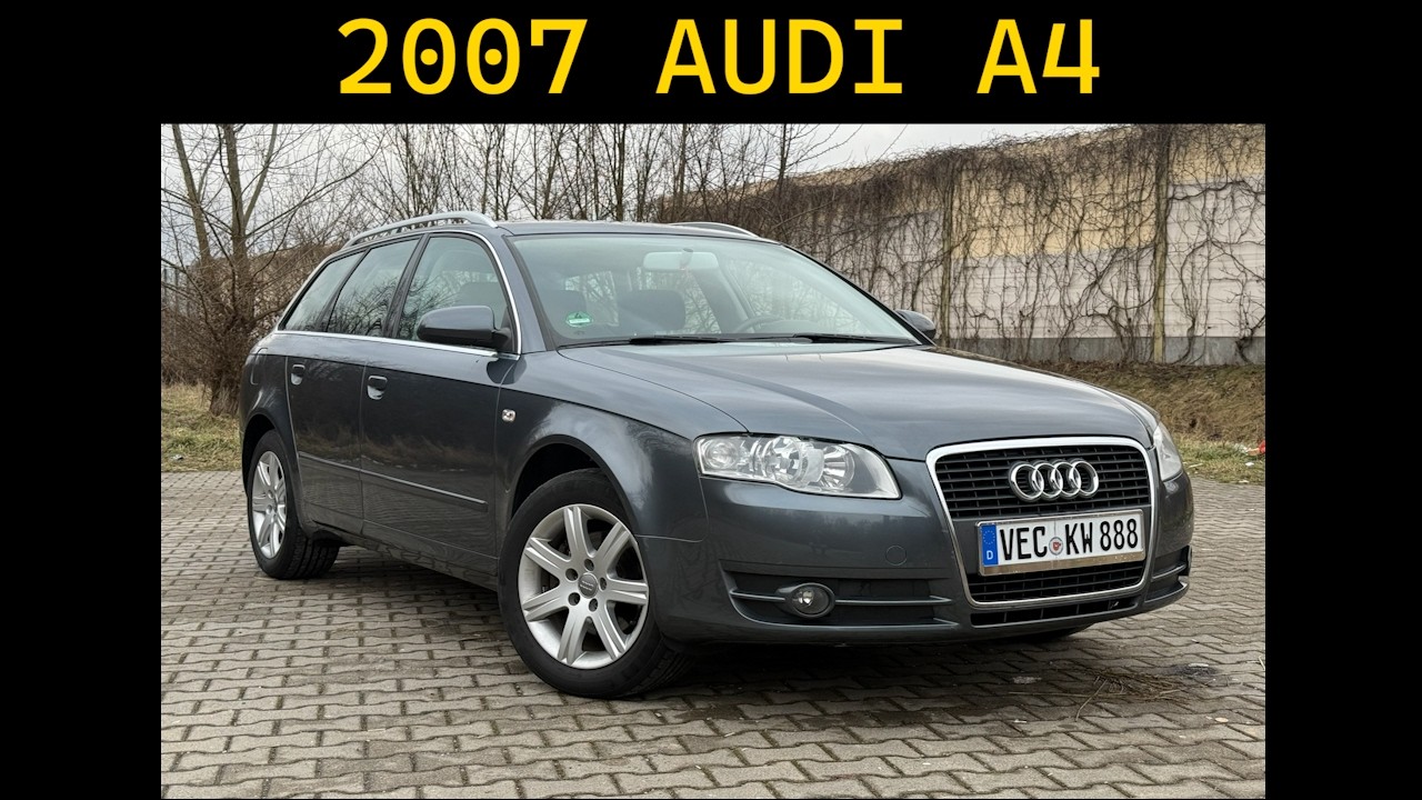 2007 AUDI A4 | PREZENTACJA