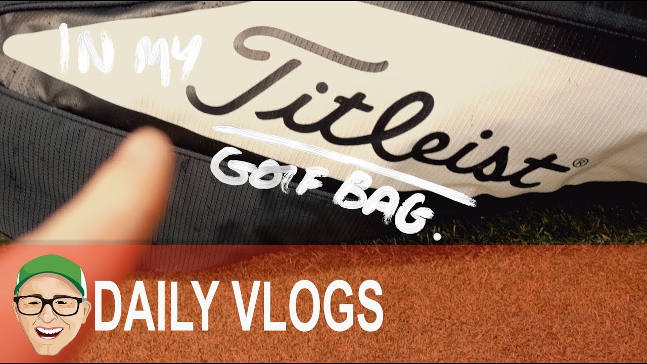 IN MY TITLEIST GOLF BAG