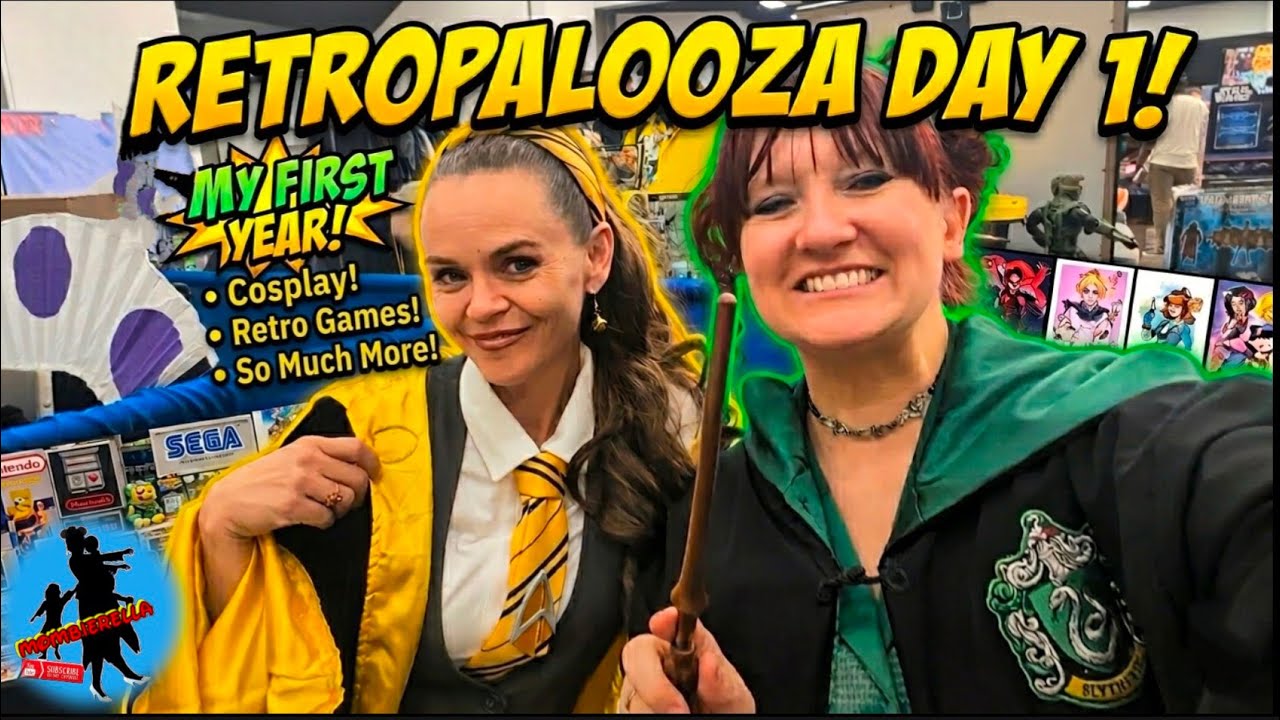 Retropalooza 2026, День 1: Грег Питерс, Аллея художников и игровой хаос с Джуджу! 🕹️✨