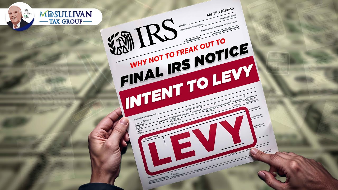 Former IRS Agent   STOP IRS LEVY ENFORCEMENT NOW