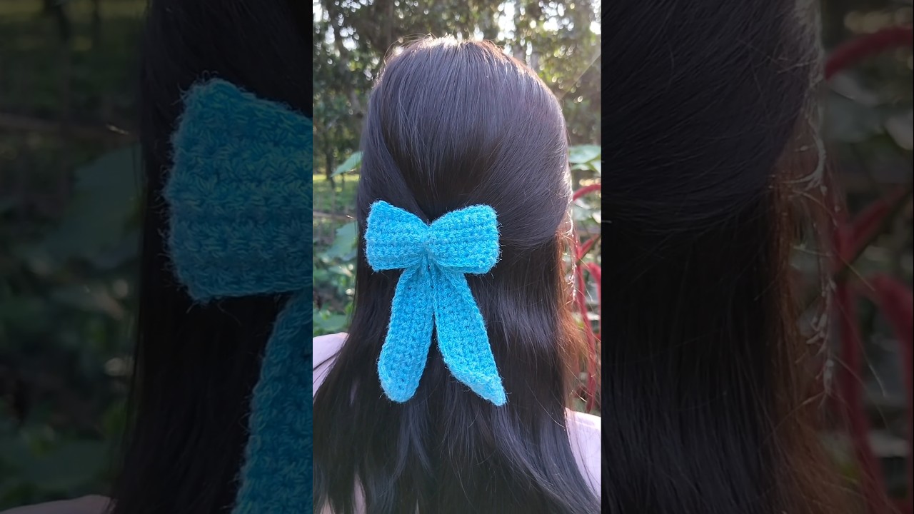 Crochet bow ✨