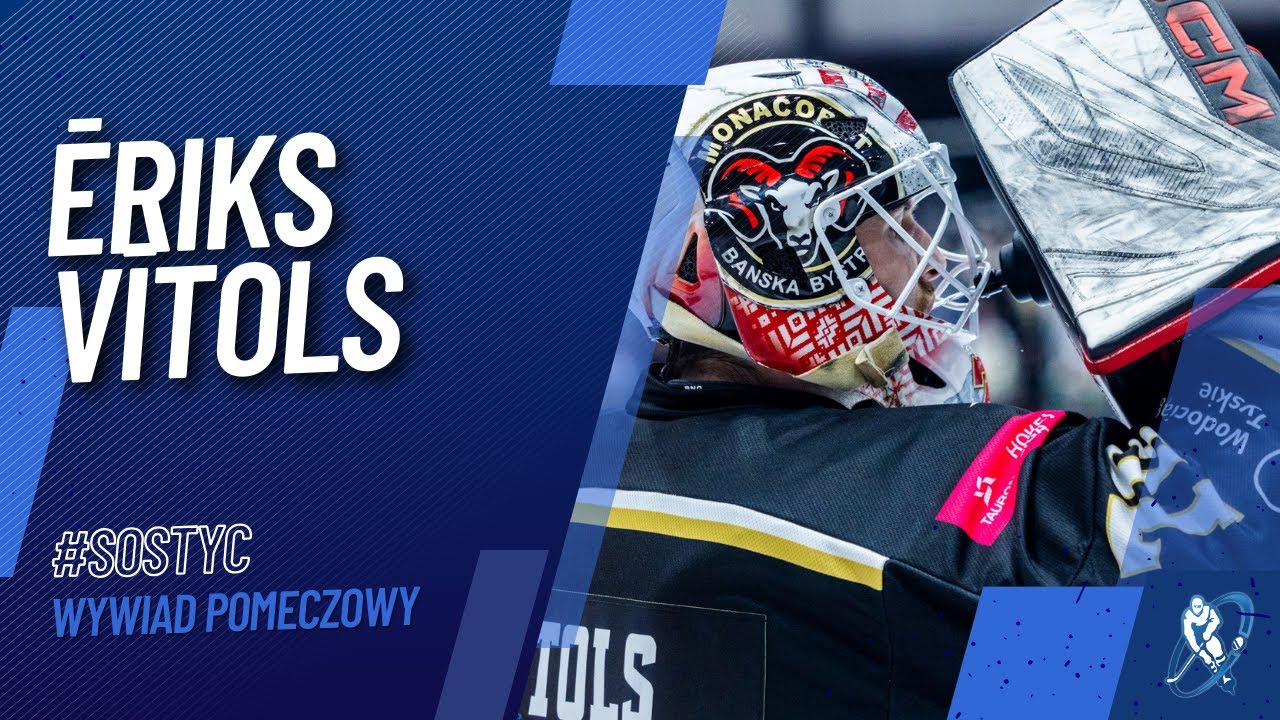 Ēriks Vītols po meczu ECB Zagłębie Sosnowiec - GKS Tychy