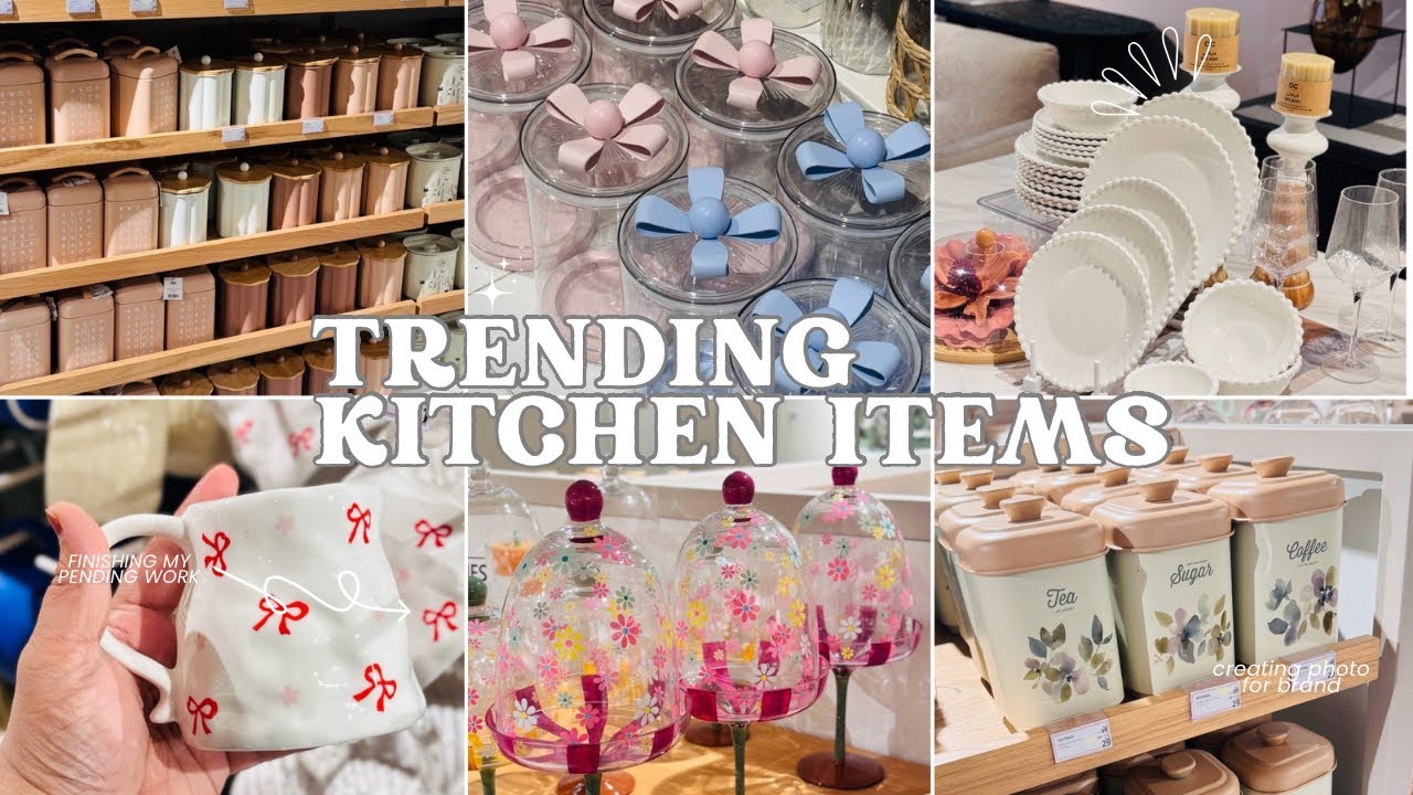 Trending kitchen items😍🔥/visiting some showrooms/Trending crockeries /SHOPPING VLOG