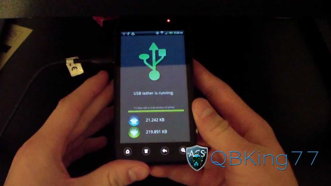 How to get FREE Tethering on any phone with ClockworkMod Tether (no root)