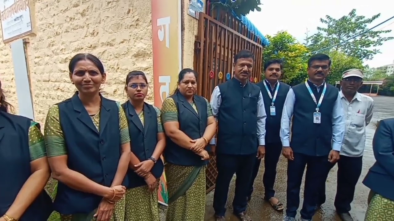 तळेगाव दाभाडे :- नवीन समर्थ विद्यालय येथे शासकिय रेखा कला परीक्षा 2024