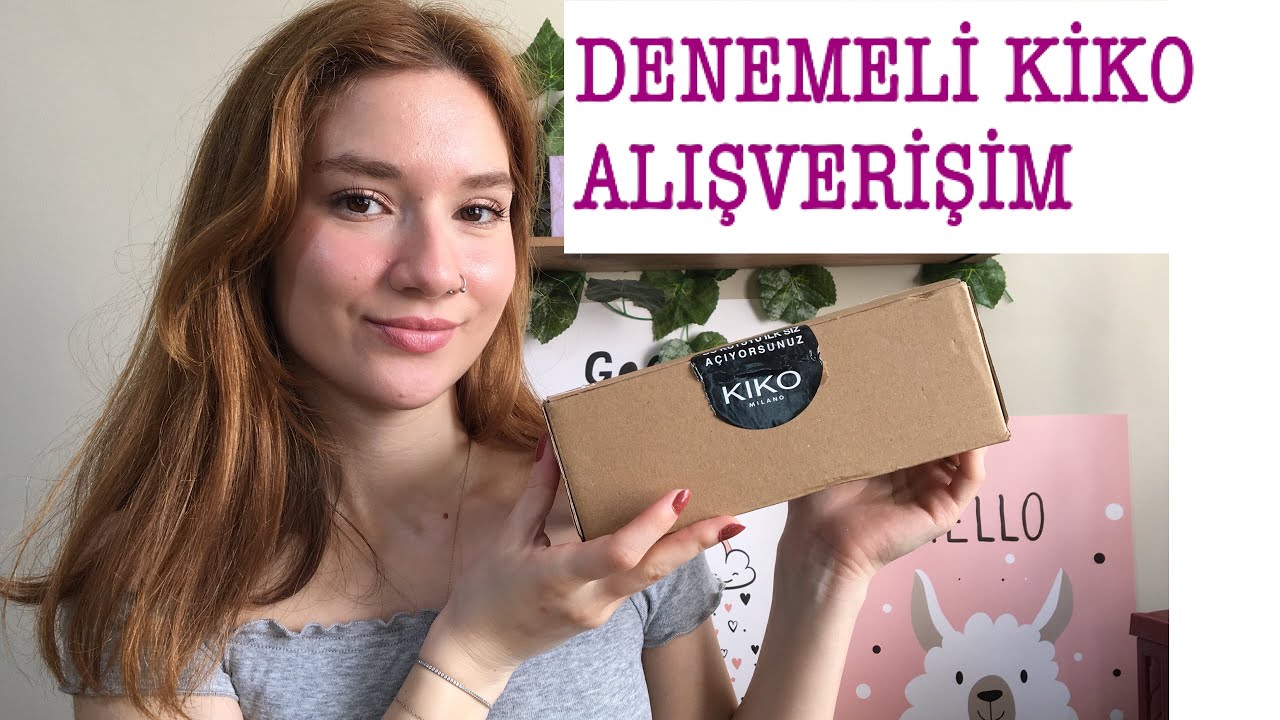 KİKO ALIŞVERİŞİM💖/birlikte deneyelim💅🏻