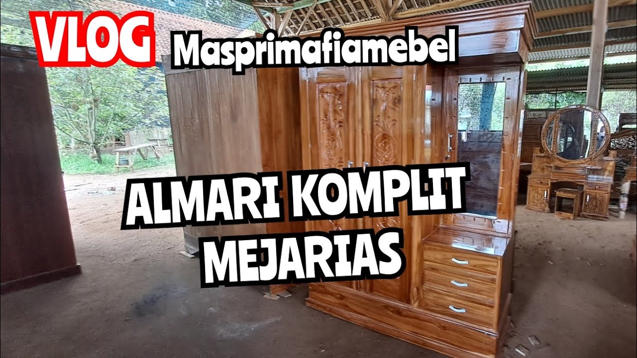 MASPRI MAFIA MEBEL!!!!PRODUK TERBARU!!!!ALMARI KOMPLIT MEJARIAS