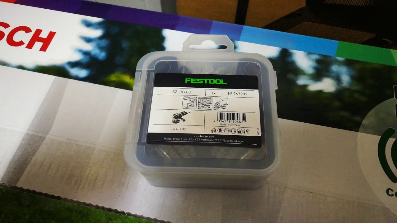 Unpacking / unboxing Machine/tool head Festool SZ-RG 80 767982