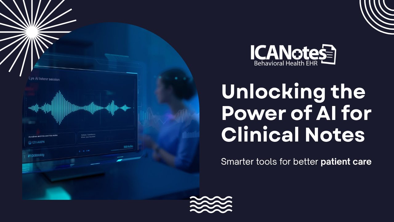 ICANotes Plus AI Scribe: легкое ведение клинических записей с функцией прослушивания окружающей с...