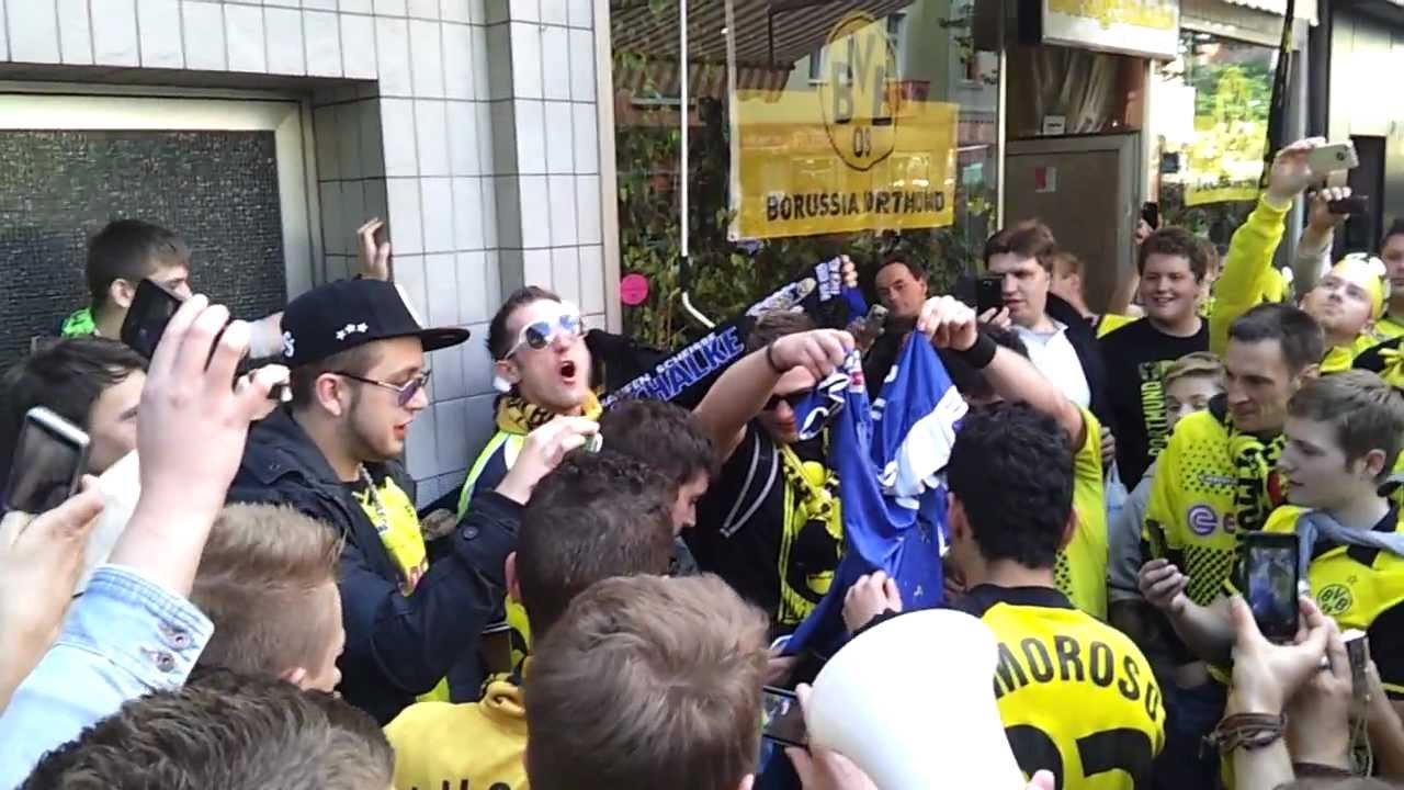 Meisterfeier 2012 Dortmund Borsigplatz BVB vs Schalke
