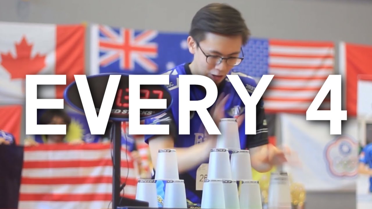 Sport Stacking: Every 4 Second Cycle